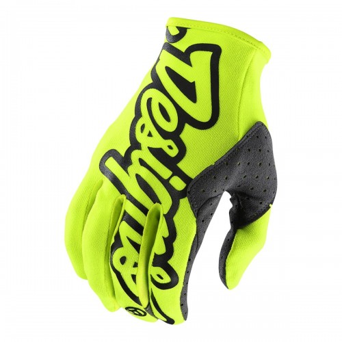 LUVAS TROY LEE DESIGNS SE SOLID - AMARELO FLUO